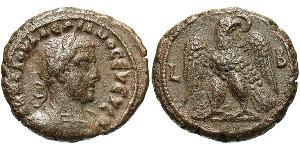 1 Тетрадрахма Римська імперія (27BC-395) Бронза Валеріан I (193-260)
