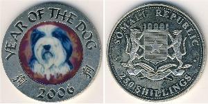 250 Shilling Somalia Kupfer/Nickel 