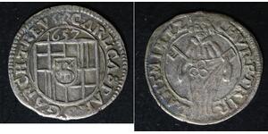TRIER (German City) 4 Pfennig 1657 - Silver - VF - 819