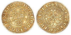 1/4 Noble Königreich England (927-1649,1660-1707) Gold Eduard III (1312-1377)