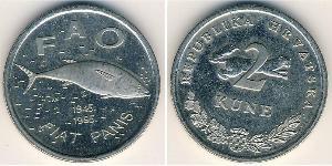 2 Kuna Croacia Níquel/Cobre 