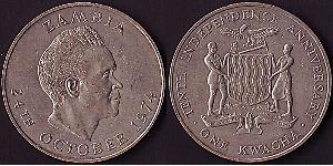 1 Квача Замбия (1964 - )  