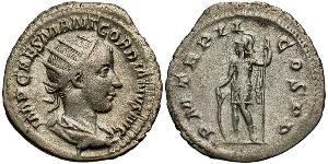  Антониниан Римская империя (27BC-395) Серебро Гордиан III(225-244)
