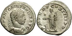 1 Denarius Römische Kaiserzeit (27BC-395) Silber Elagabal (203-222)